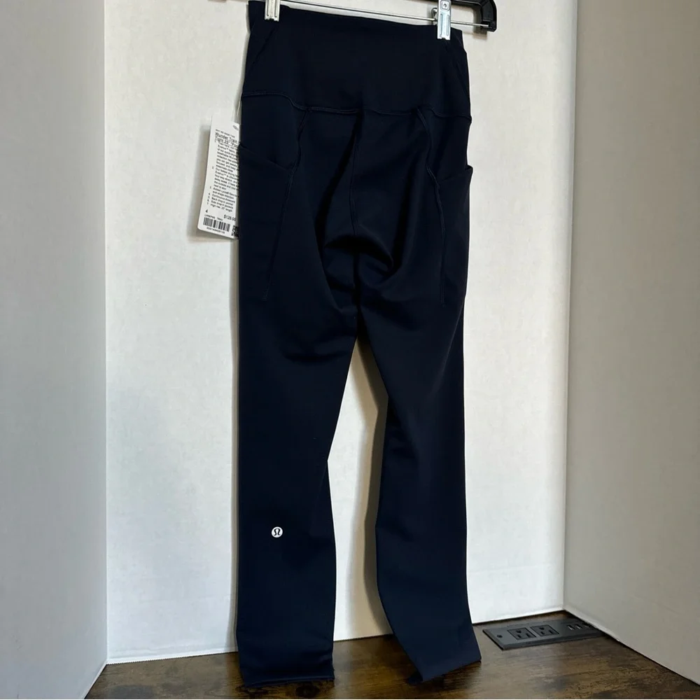 Lululemon Leggings Wunder Train HR Tight 25” Size 4 Pockets True Navy NWT - Picture 5 of 8